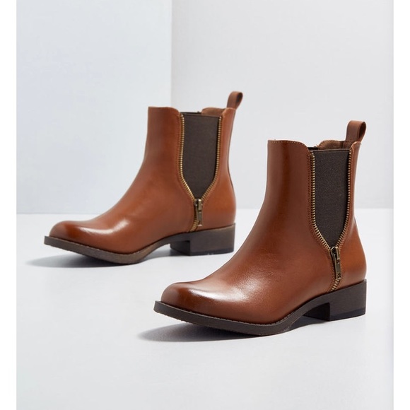 Modcloth Shoes - Cognac Ankle Boot by Rocket Dog